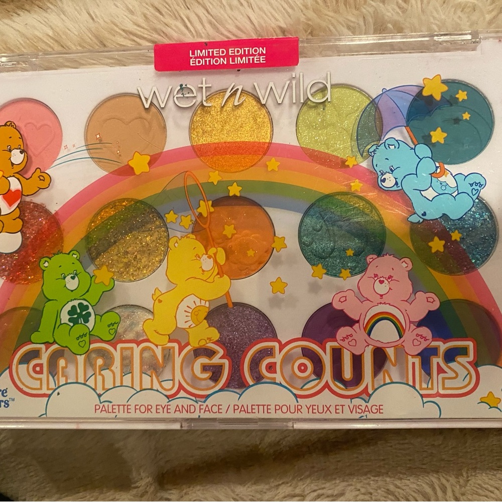 Wet n Wild Care Bears Eye and Face  Palette new limited edition